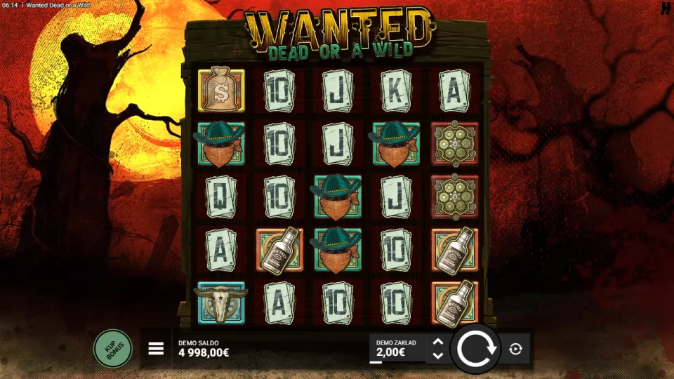 Wanted Dead or a Wild, écran du jeu Wanted Dead or a Wild, écran du jeu